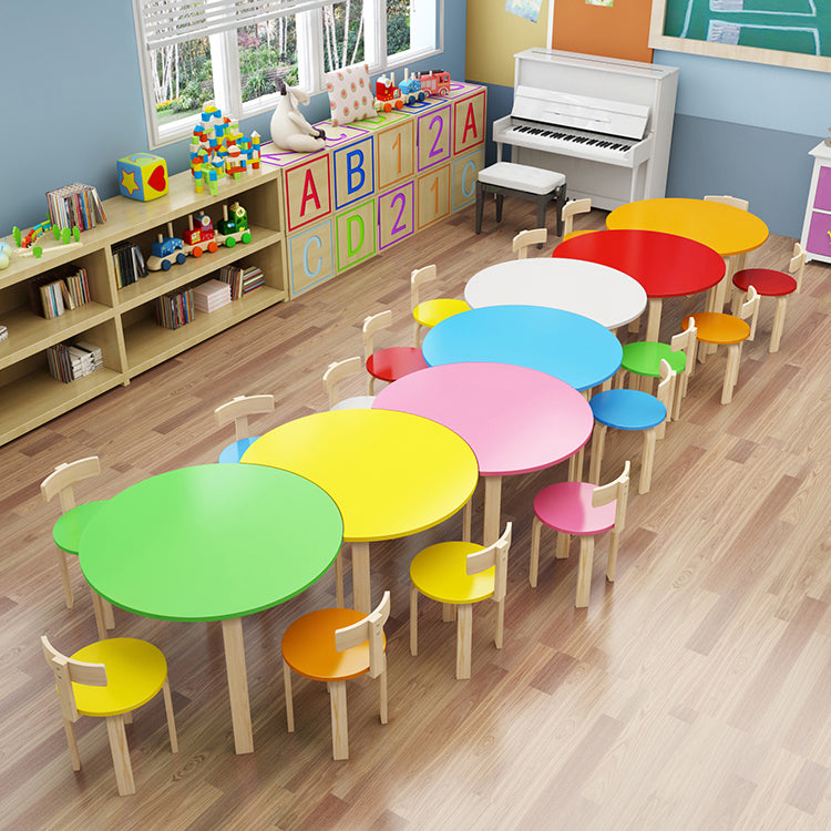 Solid Wood Kindergarten Table