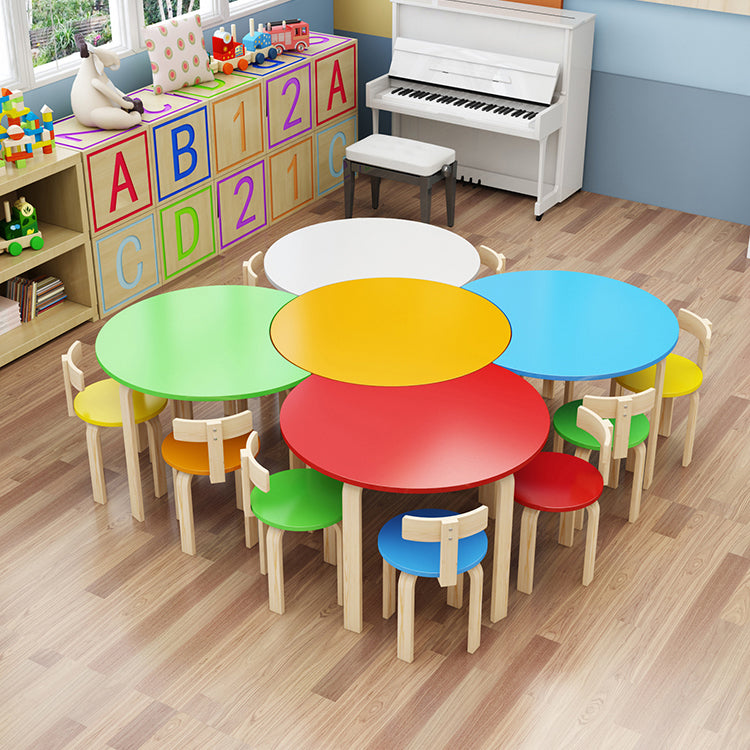 Solid Wood Kindergarten Table