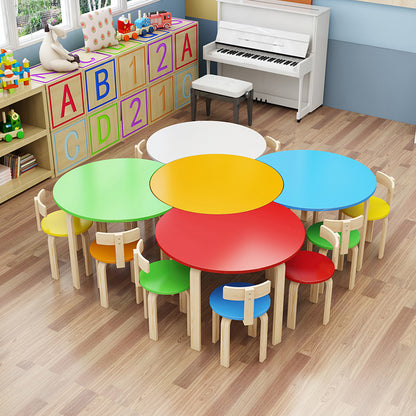 Solid Wood Kindergarten Table