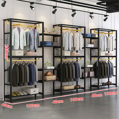 Clothing Store Wooden Display Rack,Shopping Mall Display Cabinet