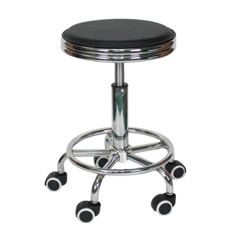 Hospital Lifting Rotating Round Stool