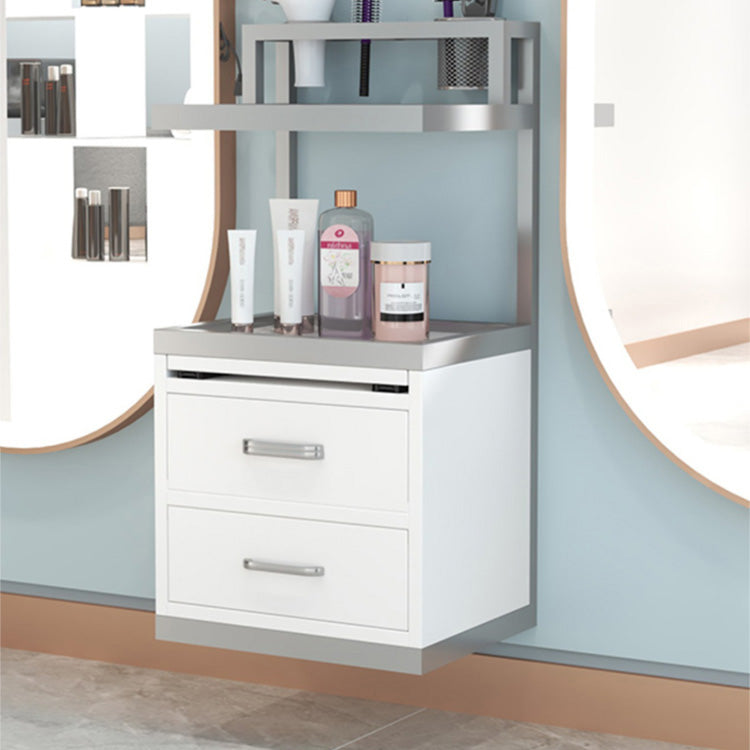 Wall-Mounted Barber Shop Tool Cabinet