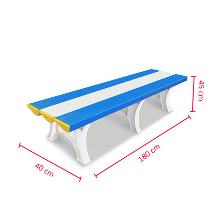 Plastic Lounge Benches for Swimming Pool Bathroom Gyms