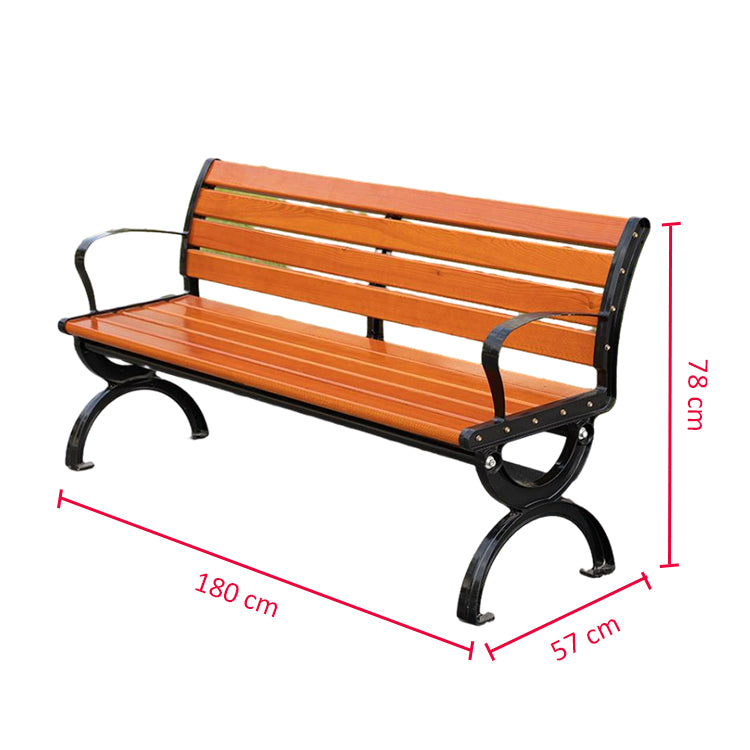 Backrest Benches In Outdoor Parks and Plazas