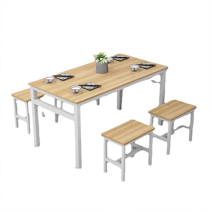 Stylish Rectangular Dining Table and Chair Set