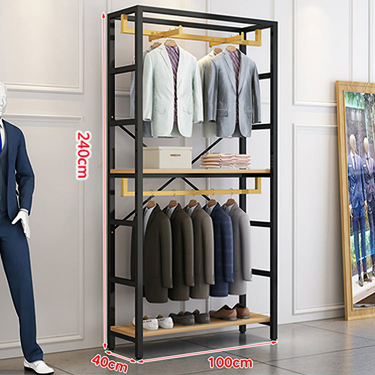 Clothing Store Wooden Display Rack,Shopping Mall Display Cabinet