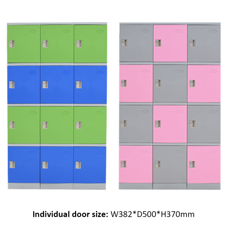 Colorful ABS Plastic Locker Bookcase for Kindergarten School