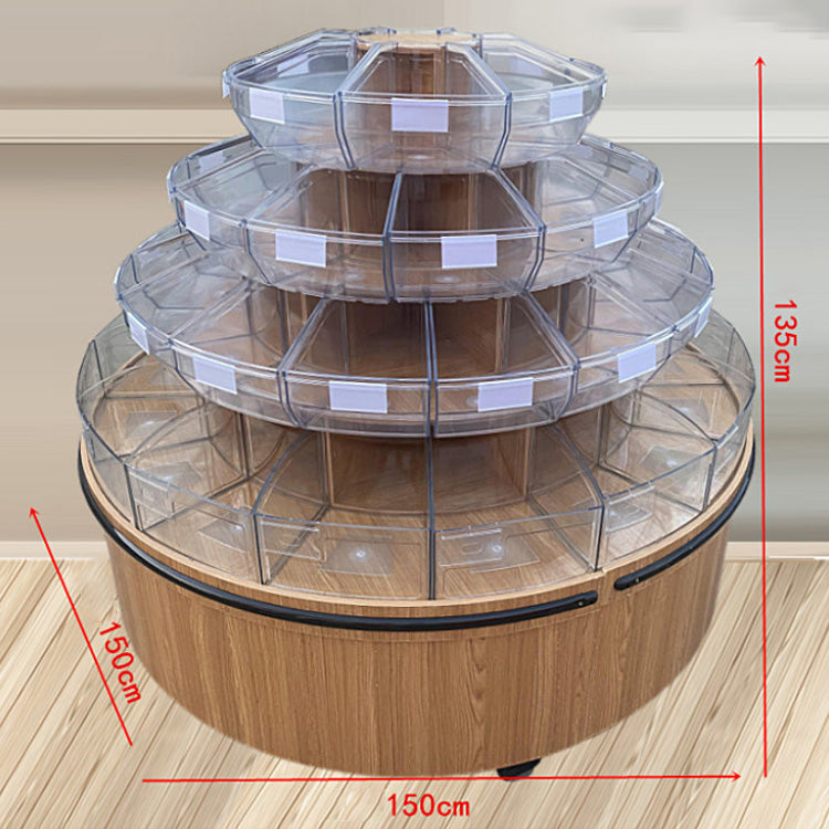 Wooden Bulk Snacks Rack