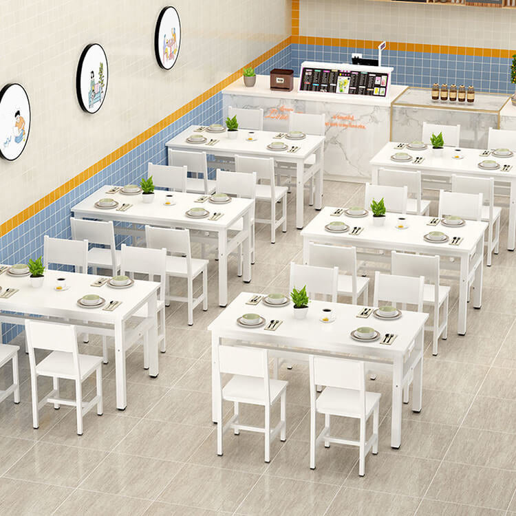 Minimalist Dining Table and Chair Set, Dining Table for Eating and Restaurants