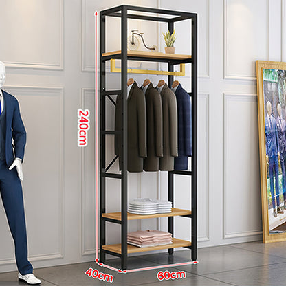 Clothing Store Wooden Display Rack,Shopping Mall Display Cabinet