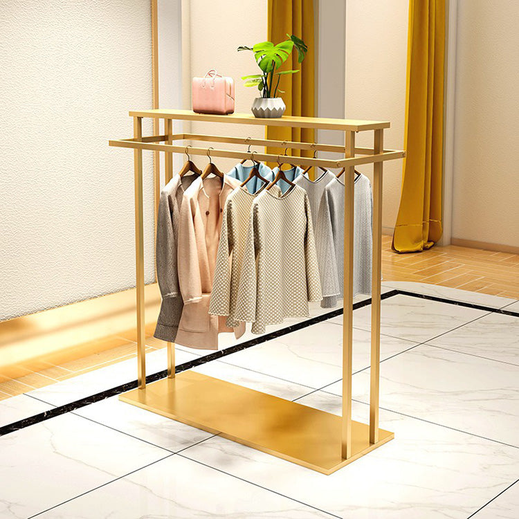 Double-row Floor-standing Clothing Display Rack