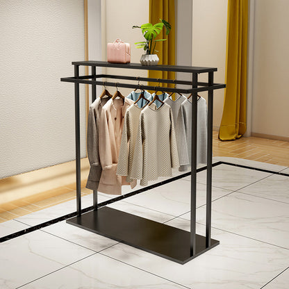 Double-row Floor-standing Clothing Display Rack