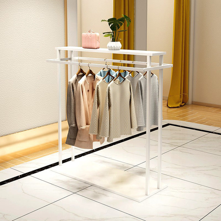 Double-row Floor-standing Clothing Display Rack