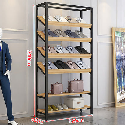 Clothing Store Wooden Display Rack,Shopping Mall Display Cabinet