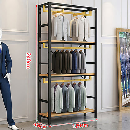 Clothing Store Wooden Display Rack,Shopping Mall Display Cabinet