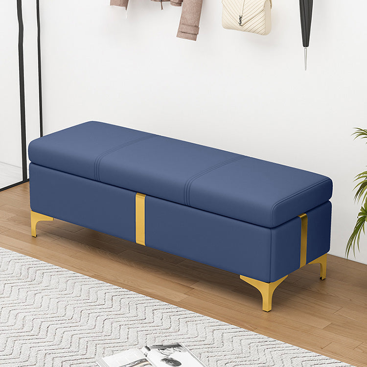 Simple Mini Sofa without Backrest for Lounge Area and Bedroom