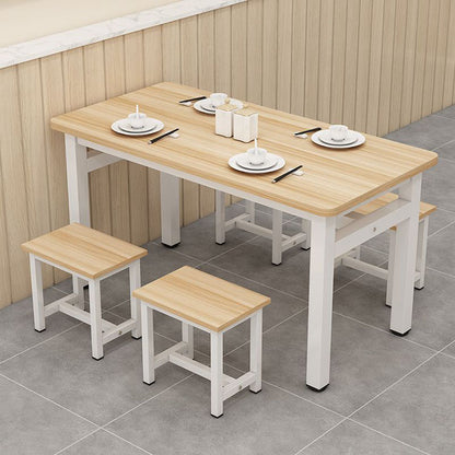 Stylish Rectangular Dining Table and Chair Set