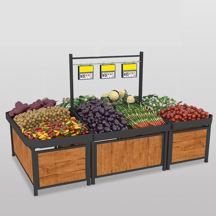 Supermarket Fruit and Vegetable Rack