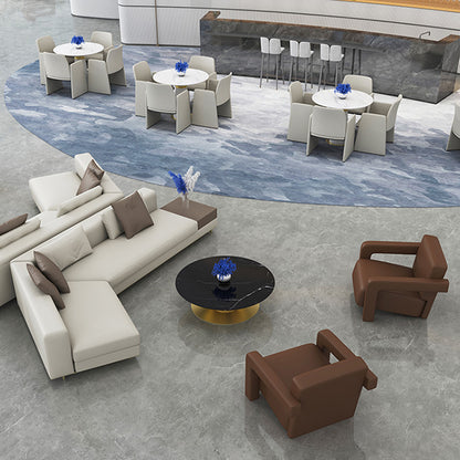 Modern Minimalist Interior Hospitality Sofa and Coffee Table