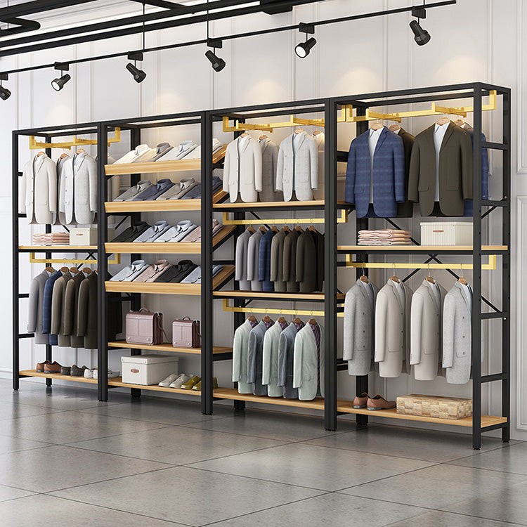 Clothing Store Wooden Display Rack,Shopping Mall Display Cabinet