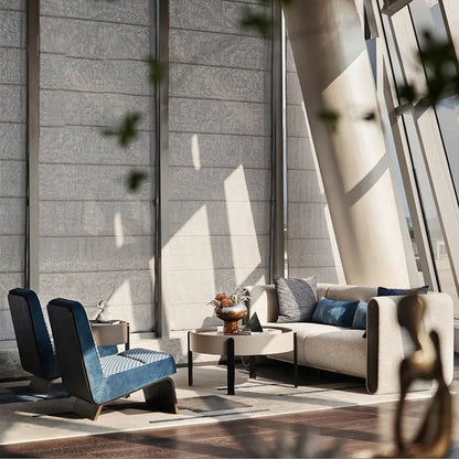 Sofa and Coffee Table Set for Beauty Salon,Hotel Lobby,Reception Area