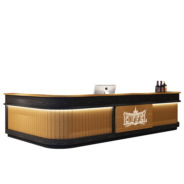 Retro Industrial Style Bar Corner Front Desk