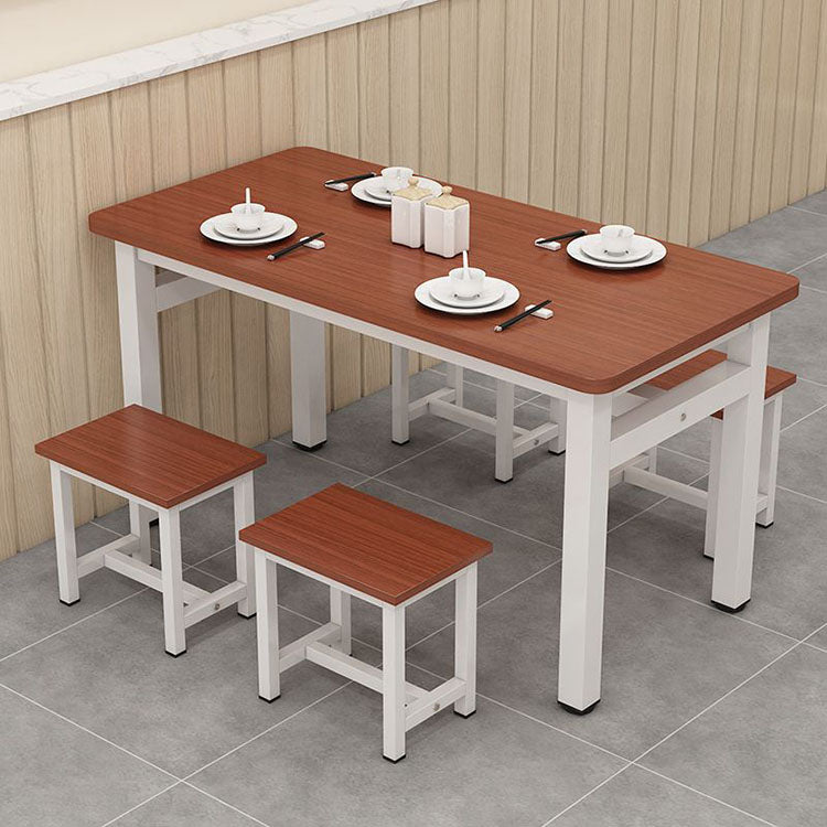 Stylish Rectangular Dining Table and Chair Set