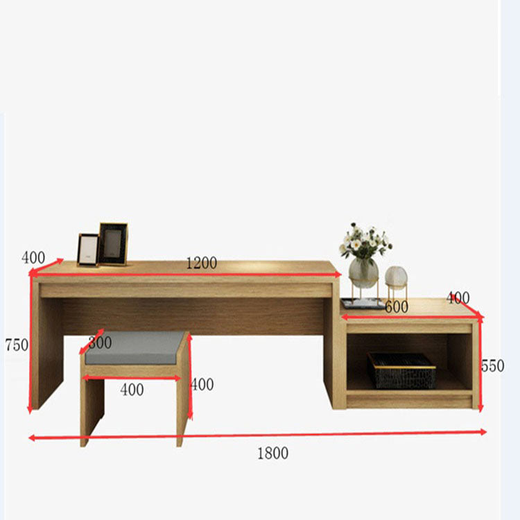 Hotel Writing Desk Shoe Cabinet