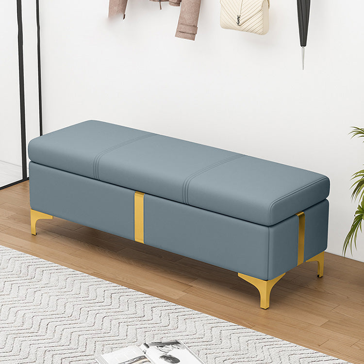 Simple Mini Sofa without Backrest for Lounge Area and Bedroom