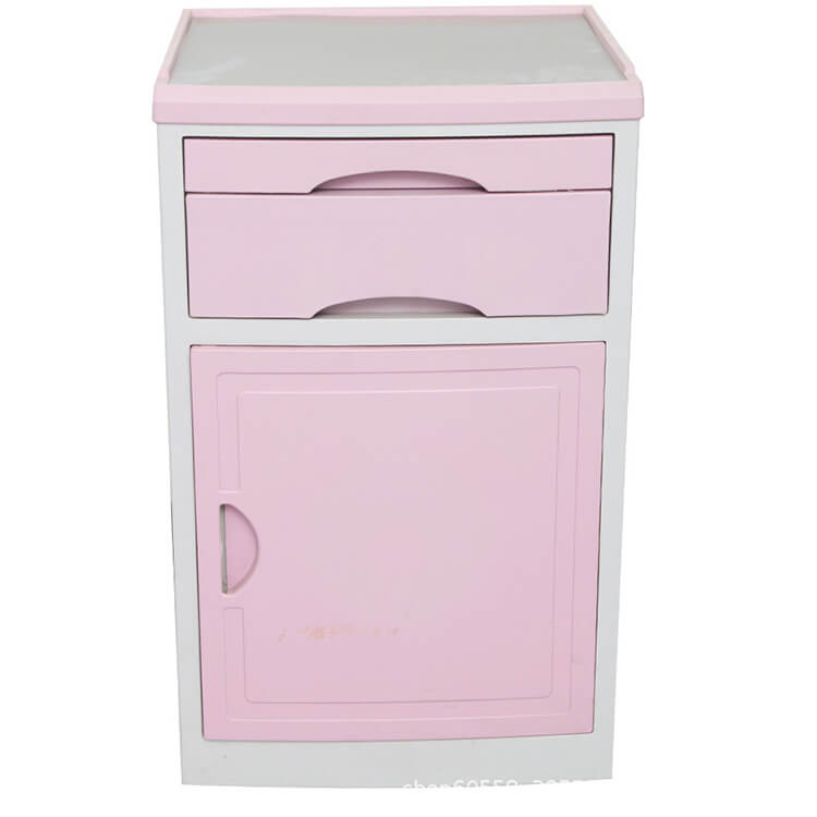 abs hospital bedside table - 48*48*76cm / Pink - Hospital