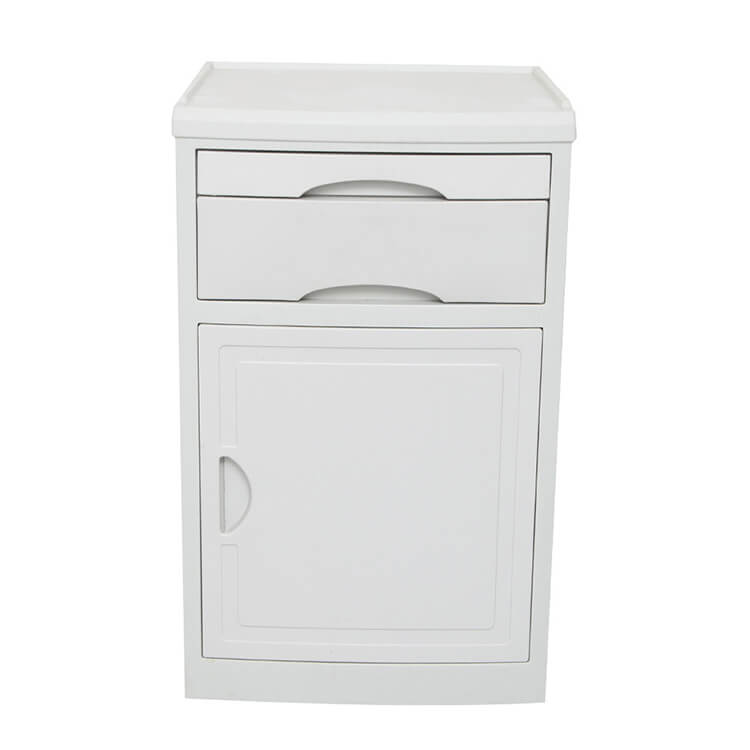 abs hospital bedside table - 48*48*76cm / White - Hospital