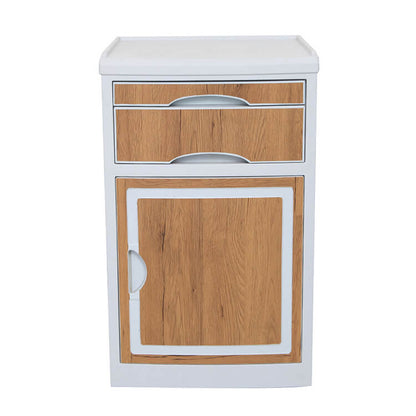 abs hospital bedside table - 48*48*76cm / Wood grain