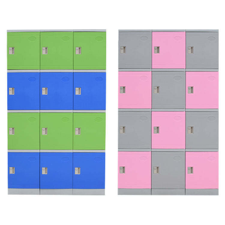 Colorful ABS Plastic Locker Bookcase for Kindergarten School