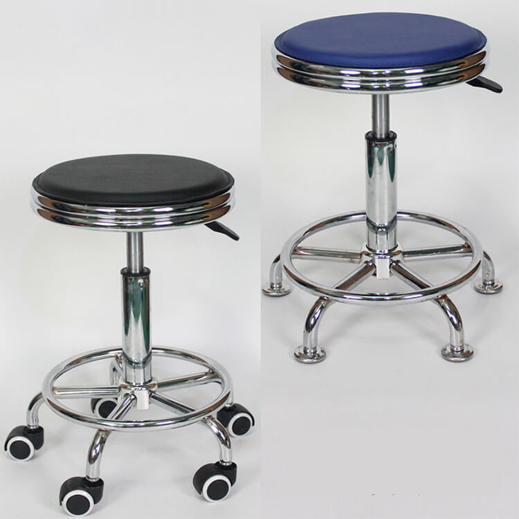 Hospital Lifting Rotating Round Stool