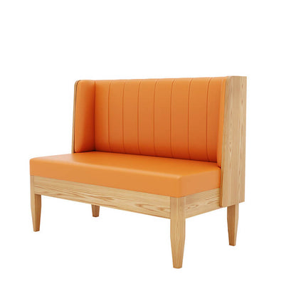 Commercial Themed Restaurant Leather Booth Sofa Table and Chair