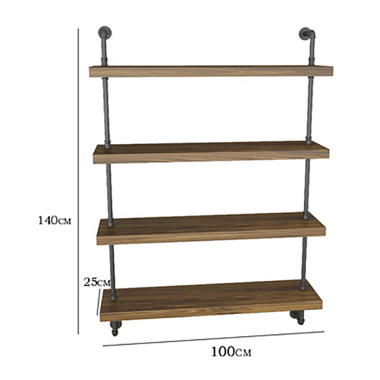 Multi-tier Wall Mounted Shoe and Bag Display Rack