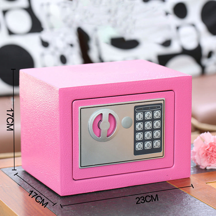 Small All-steel Mini Safe with Electronic Code for Home and Office