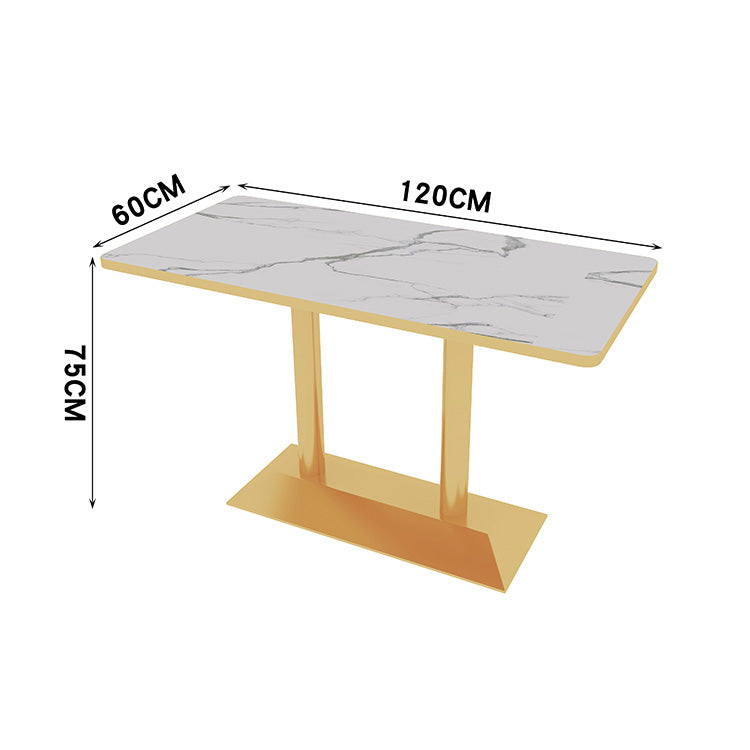 Luxurious and Fashionable Restaurant Leather Table and Chair Set in Green