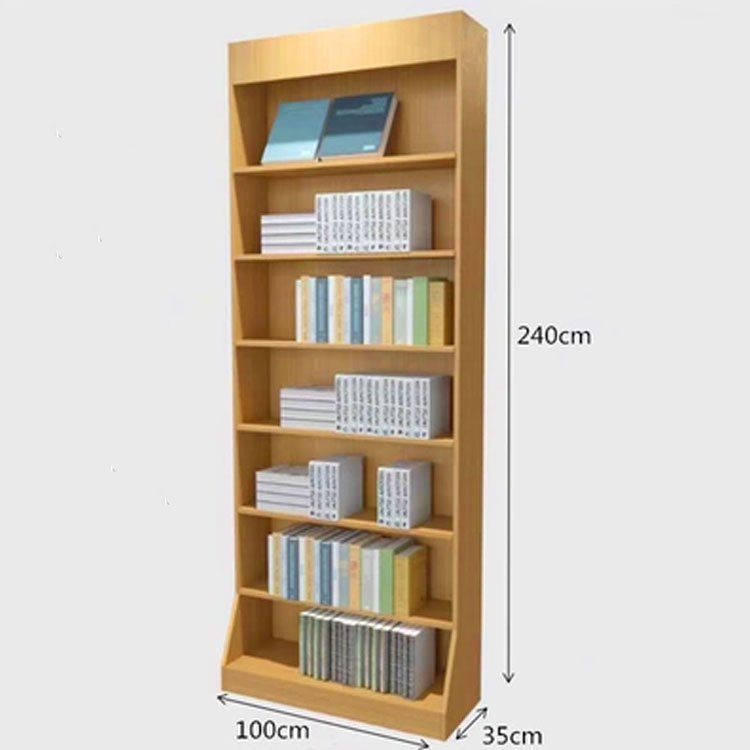 Library Reading Room Wooden Bookshelves