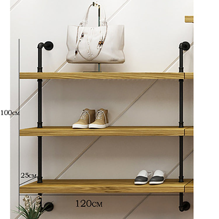 Multi-tier Wall Mounted Shoe and Bag Display Rack