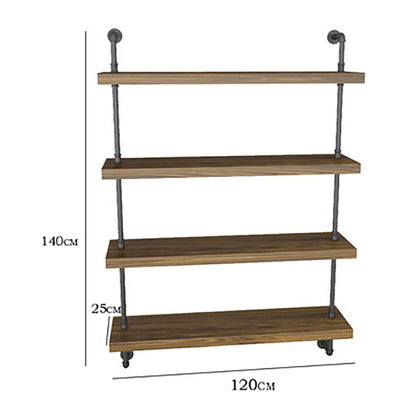 Multi-tier Wall Mounted Shoe and Bag Display Rack