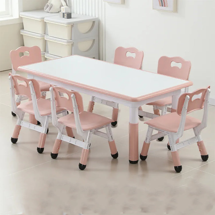 Kindergarten Plastic Environmental Protection Tables and Chairs