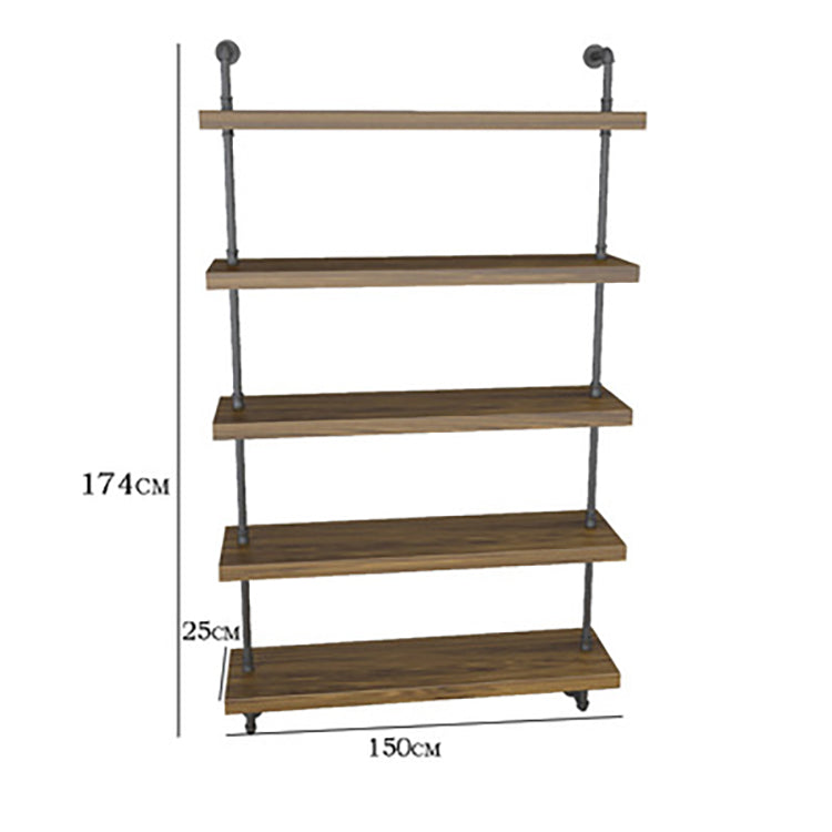 Multi-tier Wall Mounted Shoe and Bag Display Rack