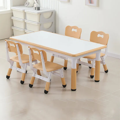 Kindergarten Plastic Environmental Protection Tables and Chairs