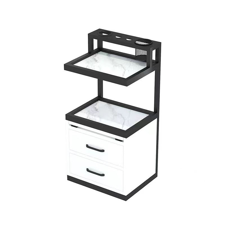 Wall-Mounted Barber Shop Tool Cabinet