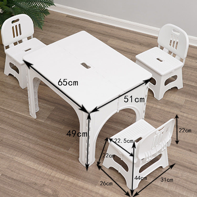 Kindergarten Dining Table and Chair Set