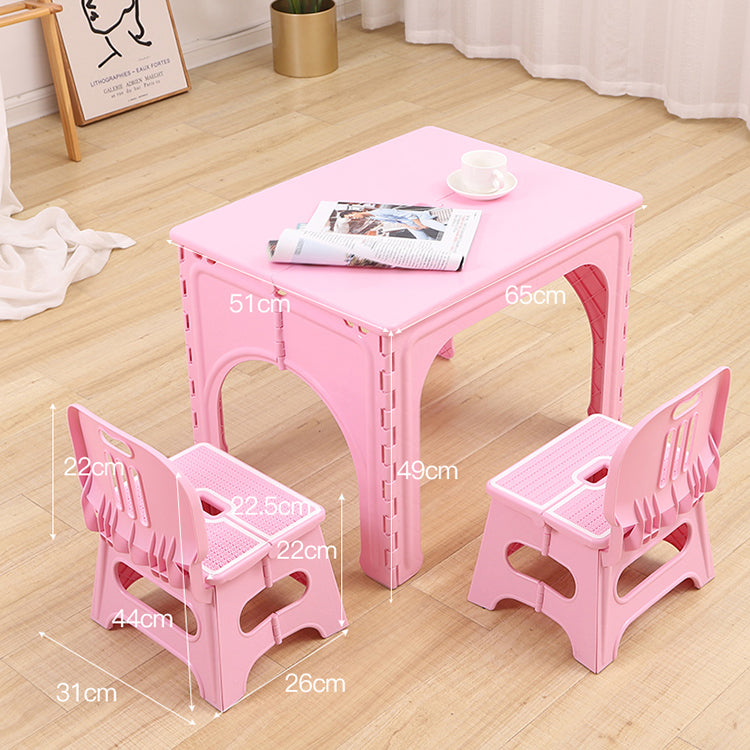 Kindergarten Dining Table and Chair Set