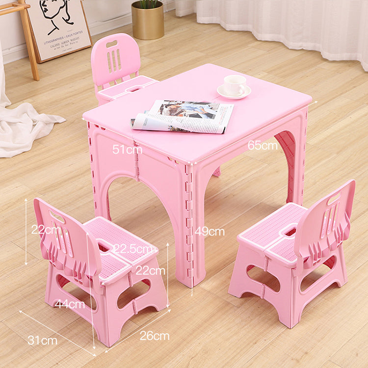 Kindergarten Dining Table and Chair Set