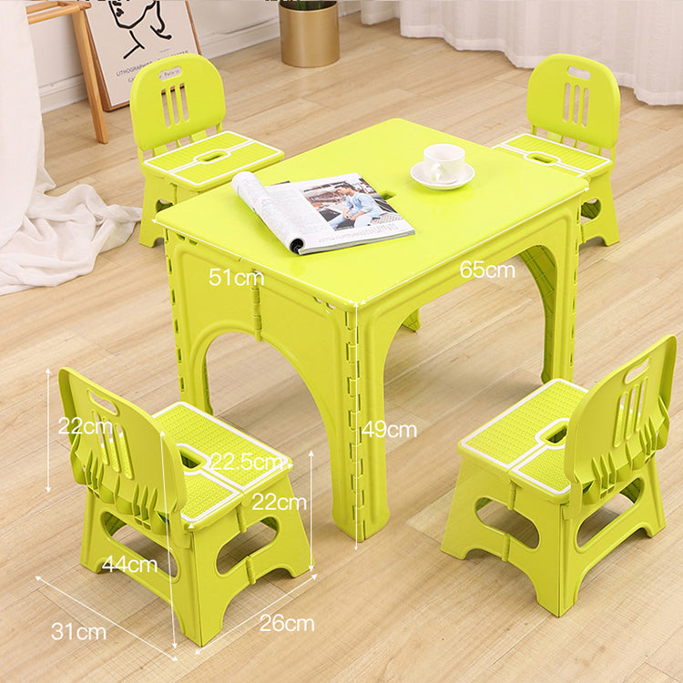 Kindergarten Dining Table and Chair Set