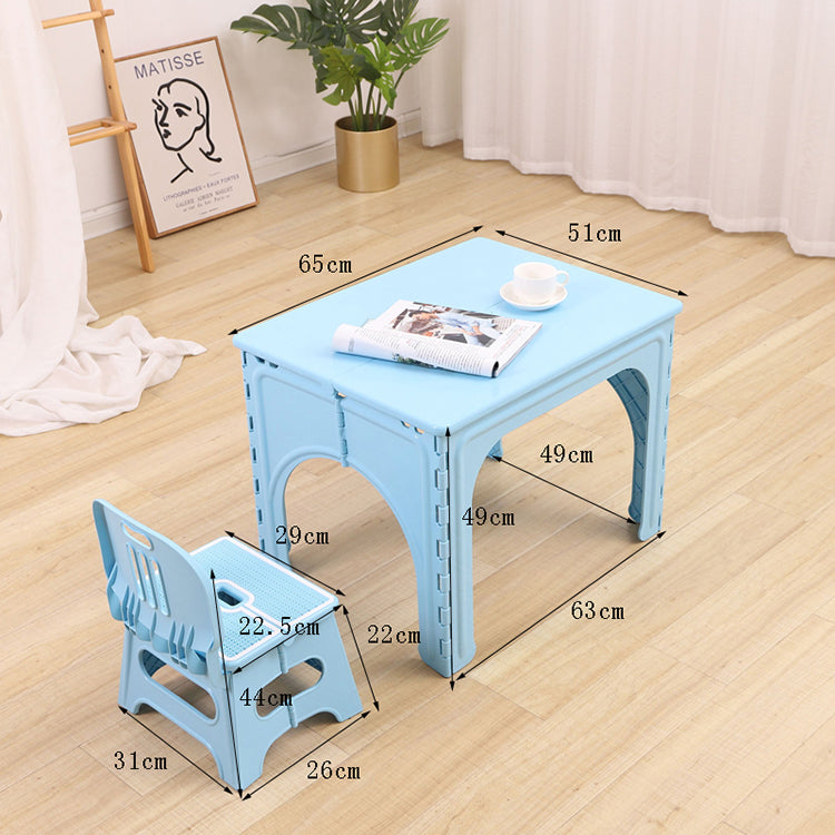 Kindergarten Dining Table and Chair Set